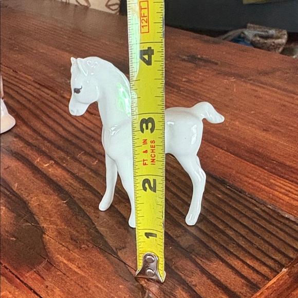 Vintage MCM White and Brown Mini Horse Figurines (2) Japan - Picture 10 of 11